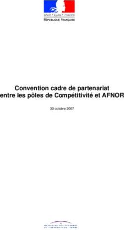 Convention cadre de partenariat entre les pôles de Compétitivité et AFNOR - 30 octobre 2007