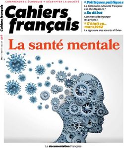 La sant&eacute; mentale - Centre ...