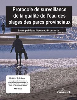 Protocole de surveillance de la qualit&eacute; de l'eau des plages des parcs provinciaux