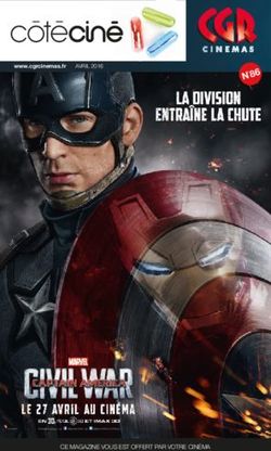 AVRIL 2016 - CE MAGAZINE VOUS EST OFFERT PAR VOTRE CINÉMA - CGR Cinémas