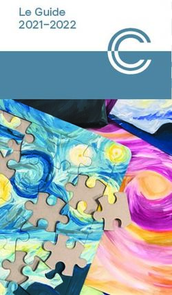 Le Guide 2021-2022 - Gymnase de Chamblandes