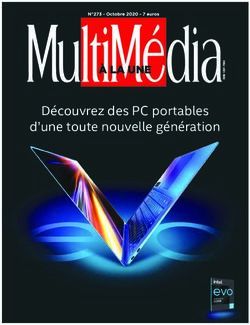 Découvrez des PC portables d'une toute nouvelle génération - À LA UNE - Multimedia à la Une