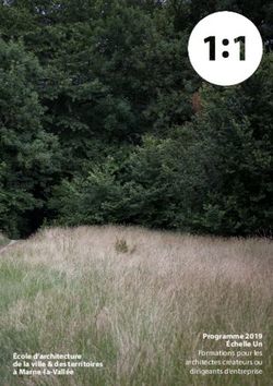 Programme 2019 Échelle Un - Formations pour les architectes créateurs ou dirigeants d'entreprise