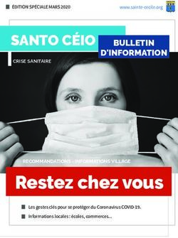Restez chez vous - SANTO C&Eacute;IO - Sainte-C&eacute;cile-les ...