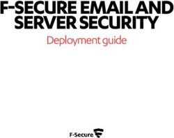 F-Secure email and Server Security - Deployment guide