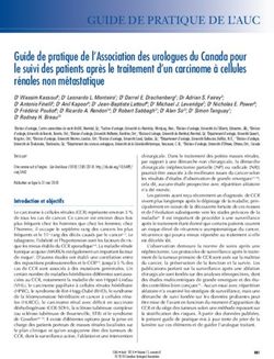 GUIDE DE PRATIQUE DE L'AUC