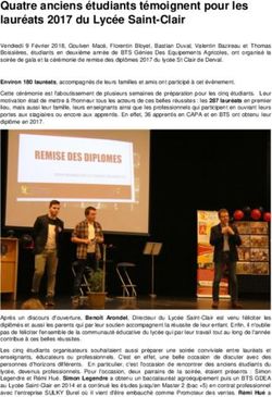 Quatre anciens étudiants témoignent pour les lauréats 2017 du Lycée Saint-Clair - LYCEE Saint Clair