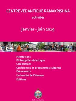 CENTRE V&Eacute;DANTIQUE RAMAKRISHNA - janvier - juin 2019 activit&eacute;s - Centre V&eacute;dantique Ramakrishna