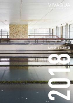 RAPPORT D'ACTIVITÉS - Vivaqua