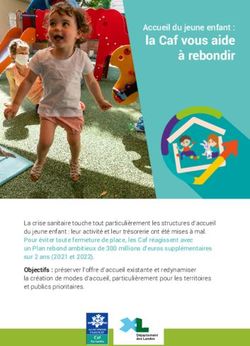 La Caf vous aide &agrave; rebondir - Accueil du jeune enfant