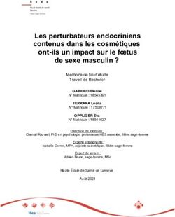Les perturbateurs endocriniens contenus dans les cosmétiques ont-ils un impact sur le foetus - RERO DOC