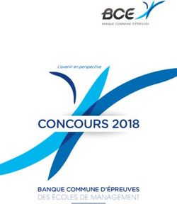 CONCOURS 2018 BANQUE COMMUNE D'ÉPREUVES - des écoles de management - concours BCE