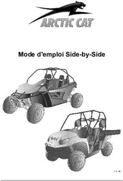 Mode d'emploi Side-by-Side - Arctic Cat