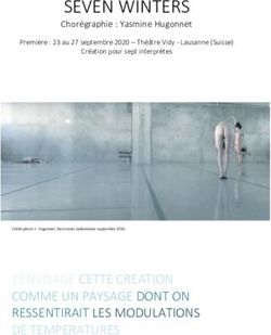 SEVEN WINTERS - Chor&eacute;graphie : Yasmine Hugonnet