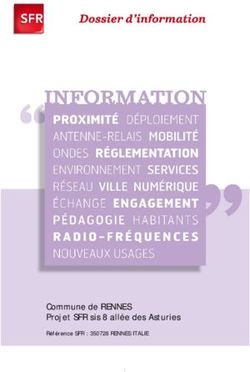 Commune de RENNES Projet SFR sis 8 allée des Asturies - Référence SFR : 350728 RENNES ITALIE