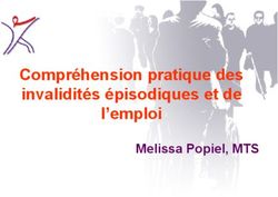 Compréhension pratique des invalidités épisodiques et de l'emploi - Melissa Popiel, MTS