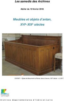 Meubles et objets d'antan, XVIe-XIXe siècles - Les samedis des Archives - Archives ...