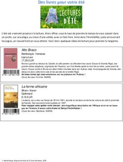 Des livres pour votre été