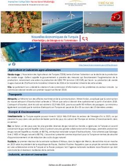 Agriculture et industries agro-alimentaires