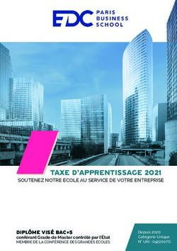 TAXE D'APPRENTISSAGE 2021 - SOUTENEZ NOTRE &Eacute;COLE AU SERVICE DE VOTRE ENTREPRISE DIPL&Ocirc;ME VIS&Eacute; BAC +5 - EDC Paris Business School