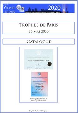 Troph&eacute;e de Paris Catalogue - 30 mai 2020 - Patronage FIAP 2020/159 Patronage FPF 2020/08 - Trophee de PARIS