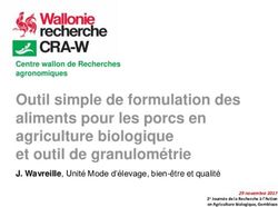 Outil simple de formulation des aliments pour les porcs en agriculture biologique et outil de granulom&eacute;trie - Wallonie