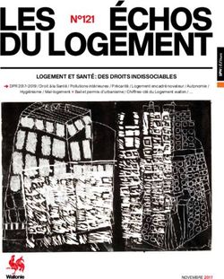 N 121 LOGEMENT ET SANT&Eacute; : DES DROITS INDISSOCIABLES