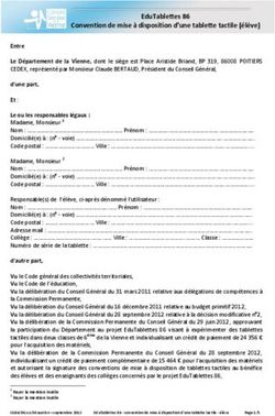 EduTablettes 86 Convention de mise à disposition d'une tablette tactile (élève)