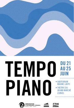 TEMPO PIANO AUDITORIUM - DU 21 AU 25 JUIN - Conservatoire à Rayonnement Régional