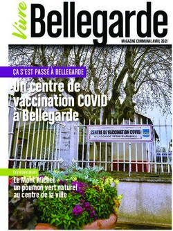 EBellegarde Un centre de vaccination COVID &agrave; Bellegarde - Le Mont Michel un poumon vert naturel au centre de la ville