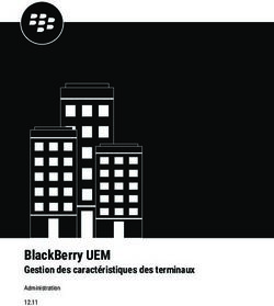 BLACKBERRY UEM GESTION DES CARACTÉRISTIQUES DES TERMINAUX - ADMINISTRATION 12.11 - BLACKBERRY DOCS