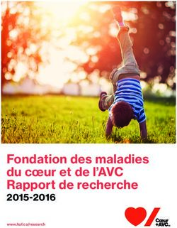 Fondation des maladies du coeur et de l'AVC - 2015-2016 www.hsf.ca/research