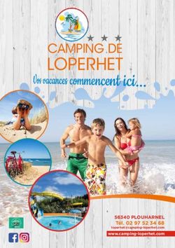PLOUHARNEL Tél. 02 97 52 34 68 www.camping-loperhet.com - Camping de Loperhet