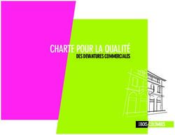 CHARTE POUR LA QUALIT&Eacute; - DES DEVANTURES COMMERCIALES - Bois-Colombes