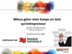Mieux gérer mon temps en tant qu'entrepreneur - Par Michel Grenier, MBA Adapté de : Le management des PME - Centre d'entrepreneuriat | ESG ...