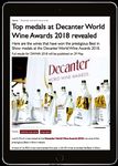 DECANTER WORLD WINE AWARDS 2019 - INSCRIPTIONS 2019