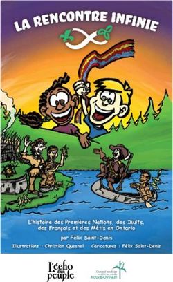 L'histoire des Premières Nations, des Inuits, des Français et des Métis en Ontario par Félix Saint-Denis - L'Écho d'un peuple
