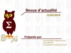 Revue d'actualité - Préparée par - OSSIR