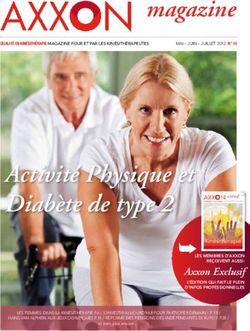 Activité Physique et Diabète de type 2 - Axxon