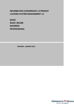 INFORMATION CONCERNANT LE PRODUIT LOCKING SYSTEM MANAGEMENT 3.4 BASIC BASIC ONLINE BUSINESS PROFESSIONAL - VERSION : JANVIER 2018 - Simons Voss