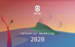 2020 Calendrier marketing - Le Blog de BBND