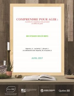 COMPRENDRE POUR AGIR : AVRIL 2017 RECENSION DES ÉCRITS - Humanov is