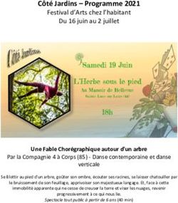 C&ocirc;t&eacute; Jardins - Programme 2021 - Festival d'Arts chez l'habitant Du 16 juin au 2 juillet - Sainte-Luce-sur-Loire