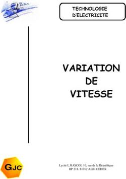 GJC - VARIATION DE VITESSE - TECHNOLOGIE D'ELECTRICITE - Cours et sujets BTS MAI BTS CRSA
