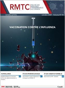 VACCINATION CONTRE L'INFLUENZA - Gouvernement du ...