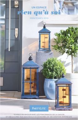 Rien qu&Otilde;&circ; soi UN ESPACE - PRINTEMPS 2019 - PartyLite