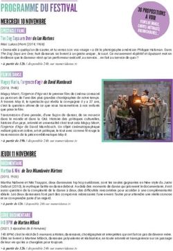 PROGRAMME DU FESTIVAL - Over-blog-kiwi