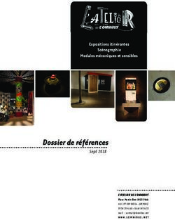 Dossier de r&eacute;f&eacute;rences - Sept 2018 - Expositions itin&eacute;rantes Sc&eacute;nographie Modules m&eacute;caniques et sensibles - L'Omnibus