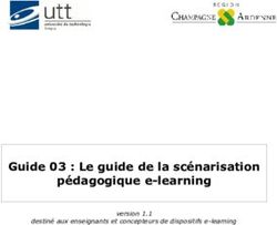 Guide 03 : Le guide de la scénarisation pédagogique e-learning - version 1.1 destiné aux enseignants et concepteurs de dispositifs e-learning