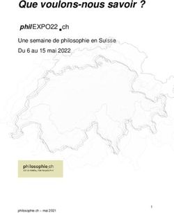 Que voulons-nous savoir ? - phil EXPO22 .ch Une semaine de philosophie en Suisse Du 6 au 15 mai 2022 - Philosophie.ch